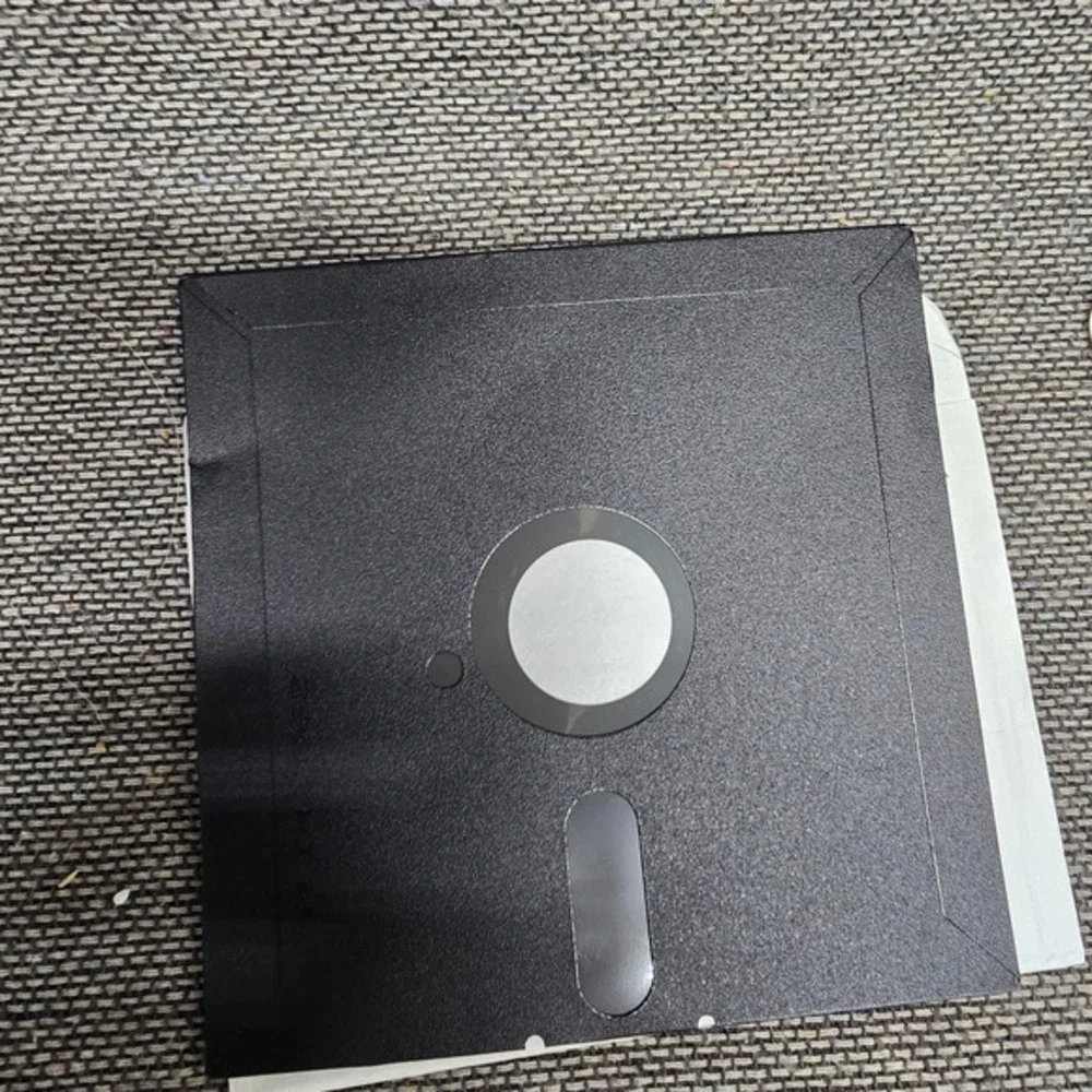 Wisdom Tree Spiritual Warfare PC Game 5.25 Floppy Disks 1992 Black Good Vintage‎